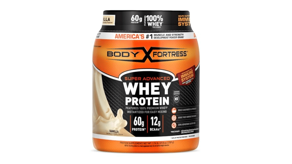 Picture of Body Fortress Super Advanced Whey Protein Powder