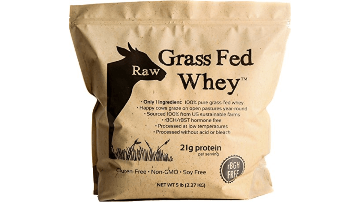 100% Raw Grass Fed Whey Protein