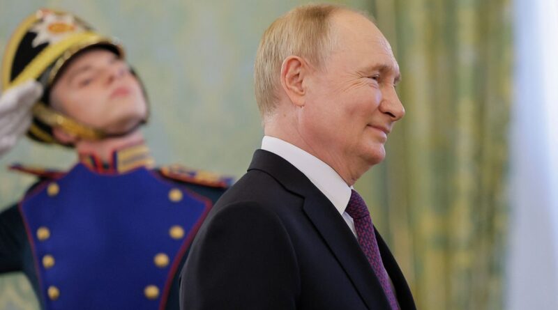 Vladimir Putin Pulun travels with a guard who disrespects Moscow on the Mosmlin on July 31.